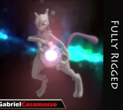 Mewtwo 3D model