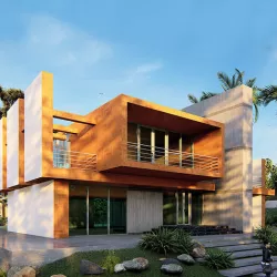 modern building 9 3D model