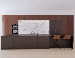Modern Kitchen Created in Revit 12 Low-poly 3D model