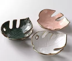 Monstera Leaf Bowls 3D model
