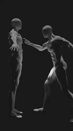 Muscle Man Mesh 3D model