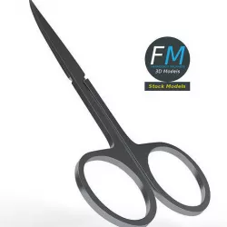 Nail scissors 3D model