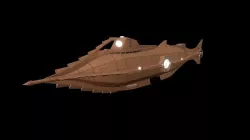 Nautilus submarine 3D model