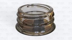 Neck finish - PCF 38G 3 - voluntary standard hot fill finish 3D model