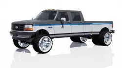 OBS Ford F350 Crew Cab Dually 1992  3D model