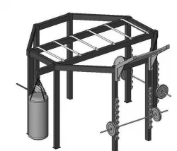 Octagon Revit Family 3D model