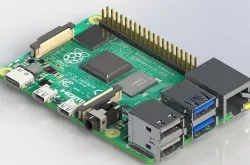 Pi 4 Model B 3D model