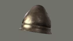 Pilos helmet - Greek Helmet Low-poly 3D model