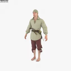 Pirate 3D model