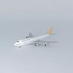Plane from Santos Dumont Airport 3D model