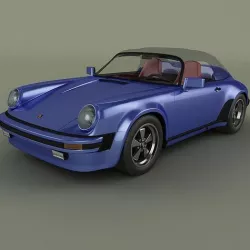 Porsche 911 Speedster 3D model