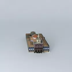 Porto Trinity Church 3D model