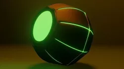 Pumpkin Bomb    Green Goblins Grenade 3D model