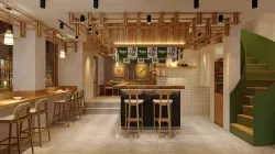 Ramen Noodles Restaurant 3D model