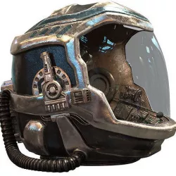 Retro Scifi Helmet 3D model