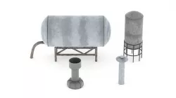 Rooftop 09 3D model