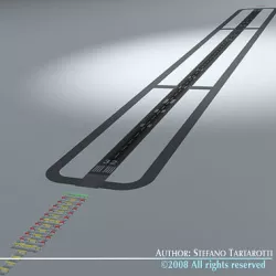 Runway 3D model
