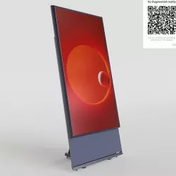 Samsung The Sero 4K Smart tv 2020 Low-poly 3D model