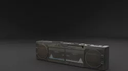 Scanned BOOMBOX RAW SCAN 3D model