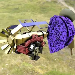 Sci-Fi Cannon 3D model