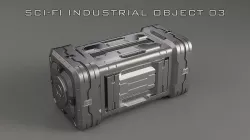 Sci-Fi Industrial Object 03 3D model