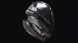 Scifi space helmet 3D model