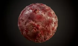 Skin Guts Bloody Burn Warts Seamless PBR Texture Texture