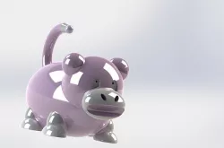 slowpoke meme 3D model