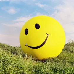 smiley ball 3D model