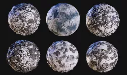 Snow Ice Seamless PBR Texture Pack Texture