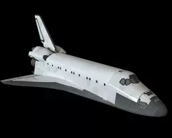 Space shuttle 3D model