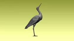 stork 3D model