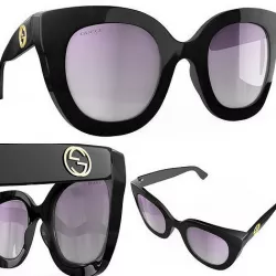 sunglasses Gucci 3D model