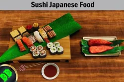 Sushi Japanese Food Low-poly 3D model