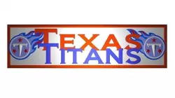 Texas Titans banner 2 3D model
