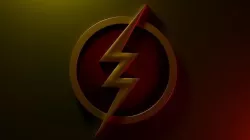 The Flash Logo 3D model