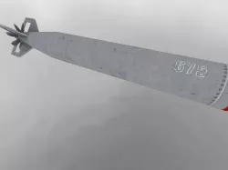 Torpedo Missile 3D model