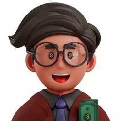 Trader Character Low-poly 3D model