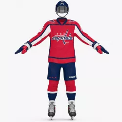 Uniform Washington Capitals 3D model