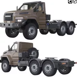 URAL NEXT Chassis 3D model
