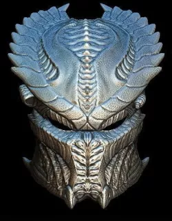 Venom predator bio mask 3D model