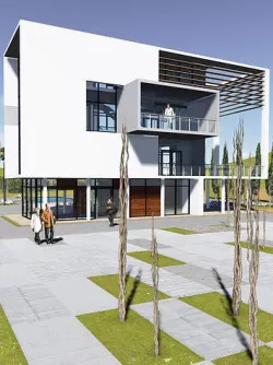 Villa Camera 3D model