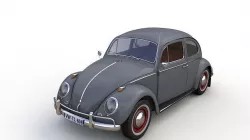 Volkswagen Beetle 1960 3D model