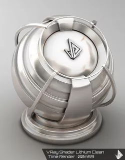 VRAY SHADER---METAL---Lithium Texture