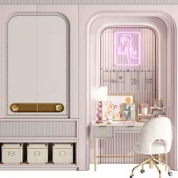 Wardrobe for Children and Teenager 01 3D model