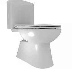Wc closet Low-poly 3D model