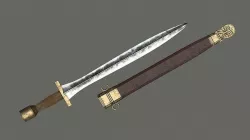 Xiphos - Greek Sword 3D model