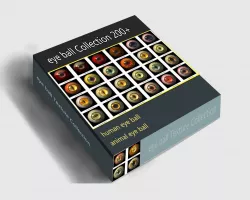 200  eye ball collection Texture