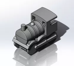 3D Printable Train