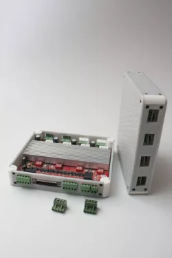 3D printed CNC controller case (TB6560-4V3 red)